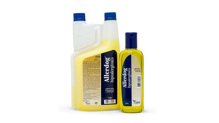 Cepav-Allerdog-Shampoo-Hipoalergênico 1l e 230ml