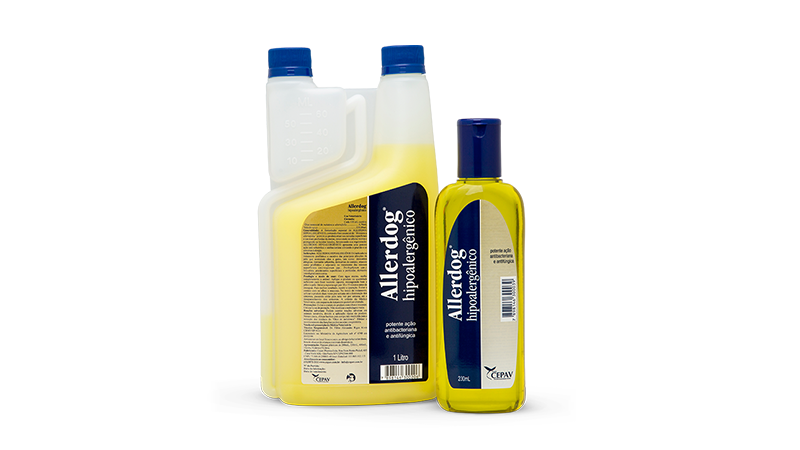 Cepav-Allerdog-Shampoo-Hipoalergênico 1l e 230ml