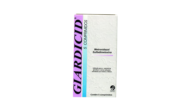 Cepav - Giardicid 500mg 5 comprimidos