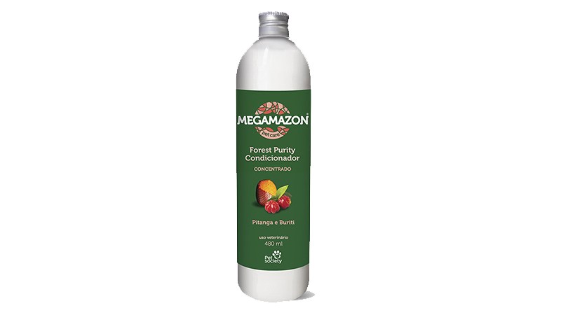 Pet Society - MEGAMAZON CONDICIONADOR FOREST PURITY 280 ML (11) (PITANGA E BURITI)