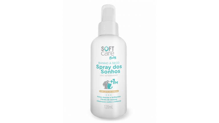 Pet society - Soft care Baby Banho a seco spray dos sonhos