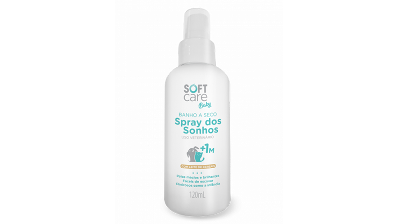 Pet society - Soft care Baby Banho a seco spray dos sonhos