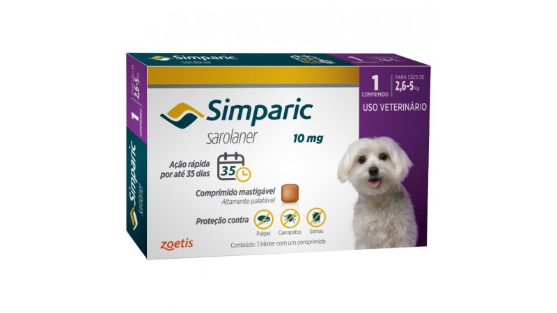 simparic zoetis 10mg 1 comprimido