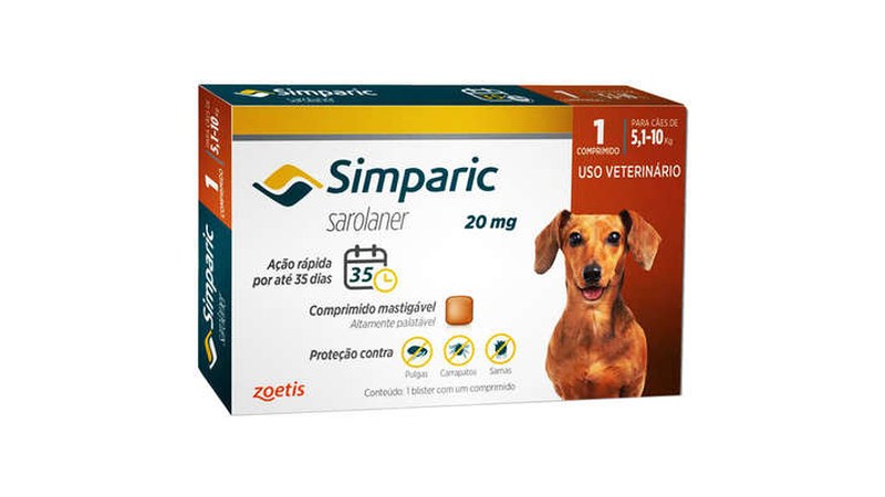 simparic zoetis 20mg 1 comprimido