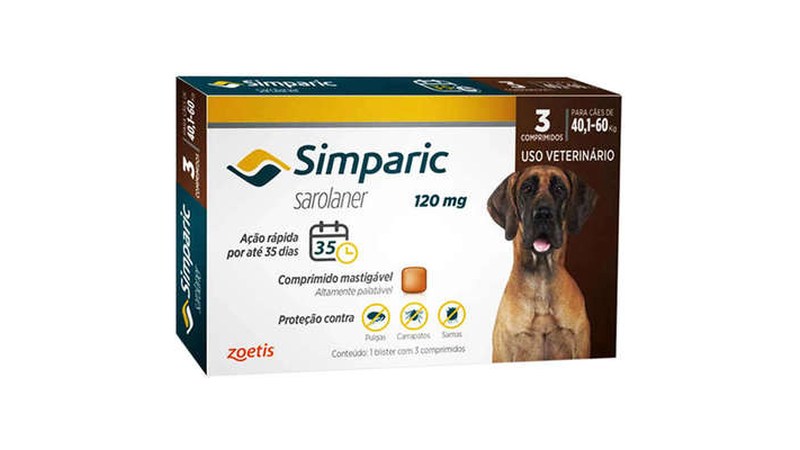 simparic zoetis 120mg 3 comprimidos