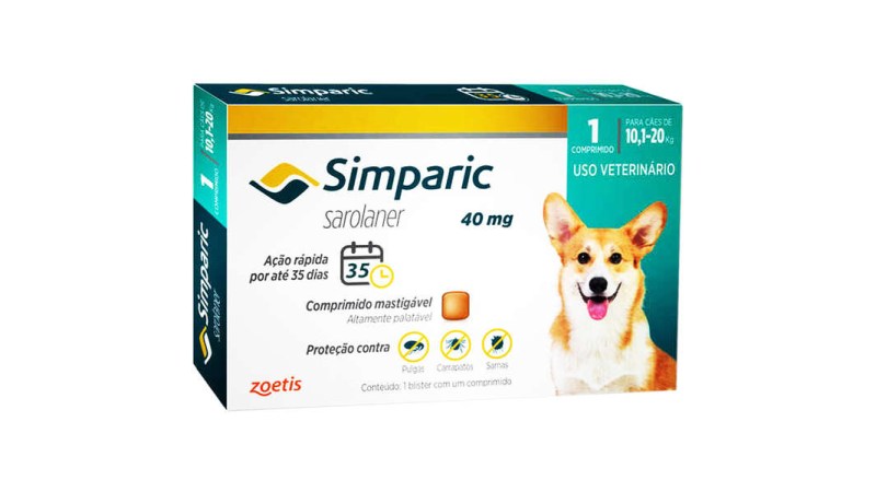 simparic zoetis 40mg 1 comprimido