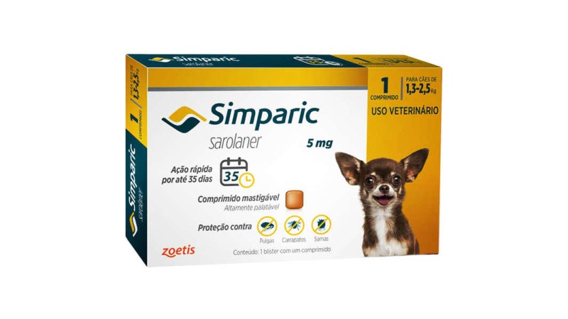 simparic zoetis 5mg 1 comprimido