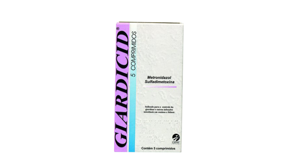 Cepav - Giardicid 500mg 5 comprimidos